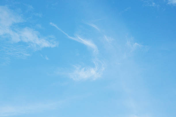 white cloud and blue sky stock photo