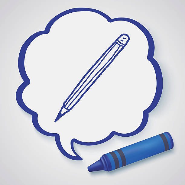Doodle Pen Stock Illustration - Download Image Now - 2015, Backgrounds,  Business - iStock