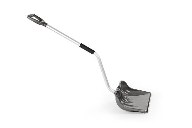 Snow shovel isolated on a white background.