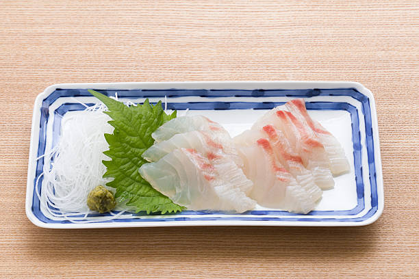 istock Sashimi of red sea bream 500491500
