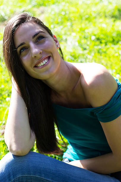 istock Happy cheerful beautiful woman 500493669