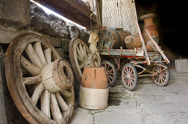 istock horse carriage and cartwheels 500494873