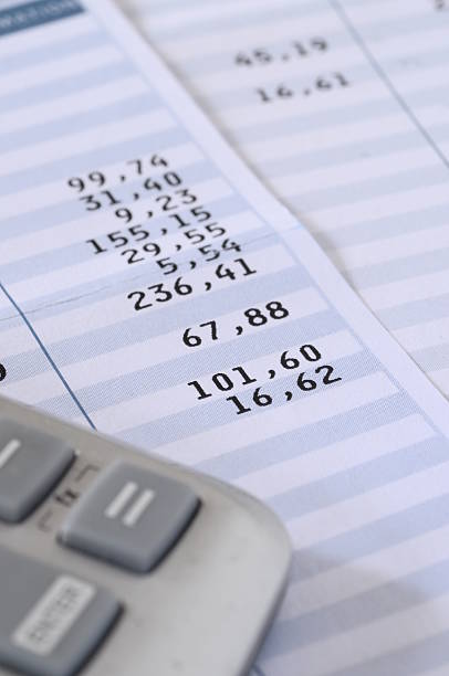 istock Salary payroll detail 500495055
