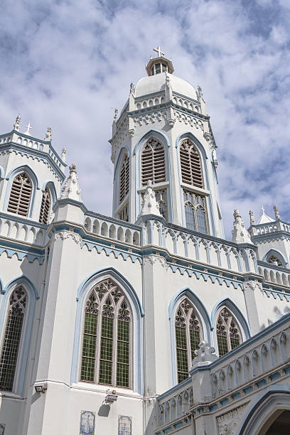istock Orthodox Church building on sky background. 500504052