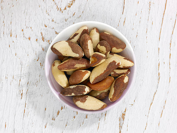 Brazil Nuts stock photo