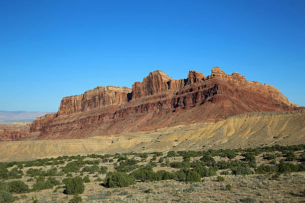 istock Red cliffs of Black Dragon Canyon 500505494