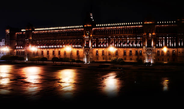 istock mexico city national palace at night 500507699