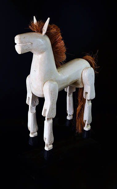 istock Wooden horse 500508817