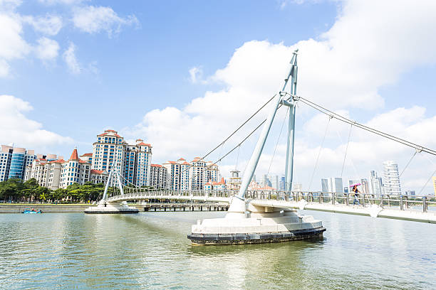 istock Tanjong Rhu bridge, Singapore 500509838