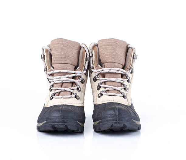 istock pair of weather proof snow boots 500512250