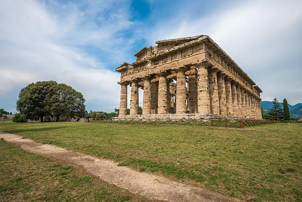 istock Second temple of Hera at Paestum archaeological site 500513278