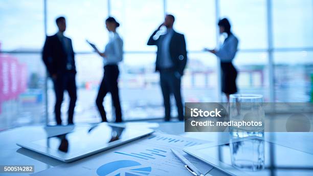Busy Day Stock Photo - Download Image Now - Four People, Business Person, In Silhouette