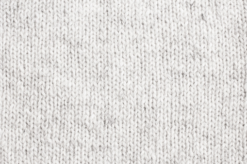 Blanco tejido de lana-Primer plano photo