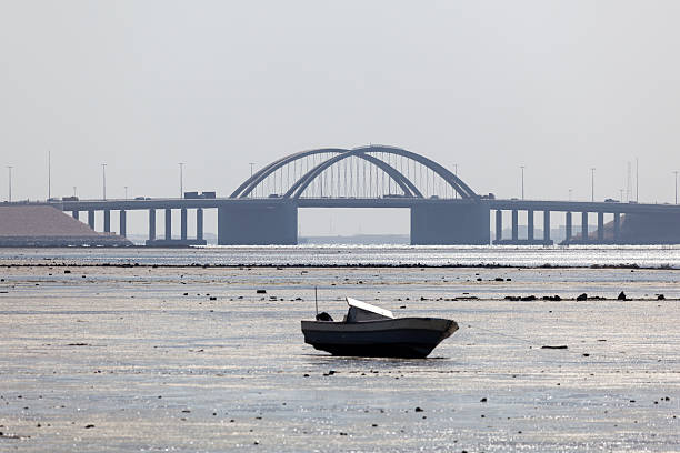 istock Sheikh Khalifa Bin Salman Bridge in Bahrain 500517324