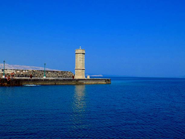 istock Sea, beacon and blue sky 500518068