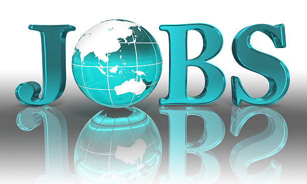 istock jobs word and blue earth globe 500520181