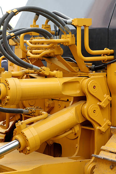 istock Hydraulic hoses and pistons 500520829