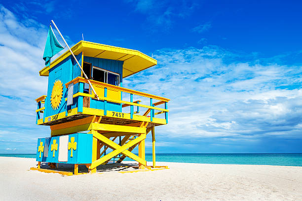 istock Lifeguard Tower, Miami Beach, Florida 500521573
