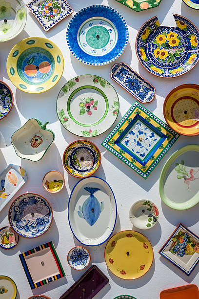 istock Traditional Portuguese handcrafted plates 500522985