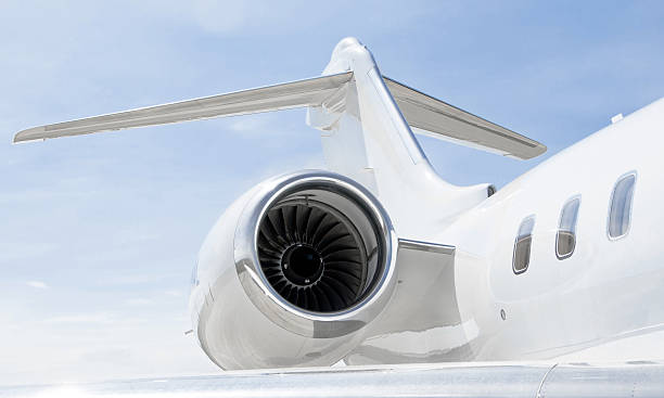 istock Luxury private aircraft - Bombardier Global Express 500523025