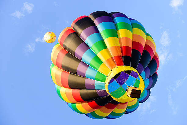 istock Colorful Hot Air Balloons - Horizontal 500525305