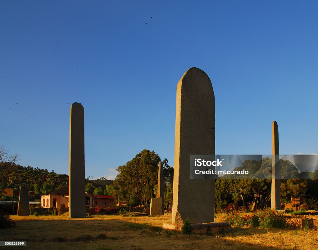 Axum, Ethiopia: Northern stelae park Axum - Mehakelegnaw Zone, Tigray Region, Ethiopia: Northern stelae park - photo by M.Torres Axum Stock Photo