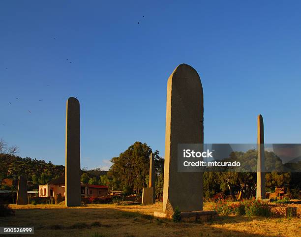 Axum Ethiopia Northern Stelae Park Stock Photo - Download Image Now - Axum, Africa, Ancient