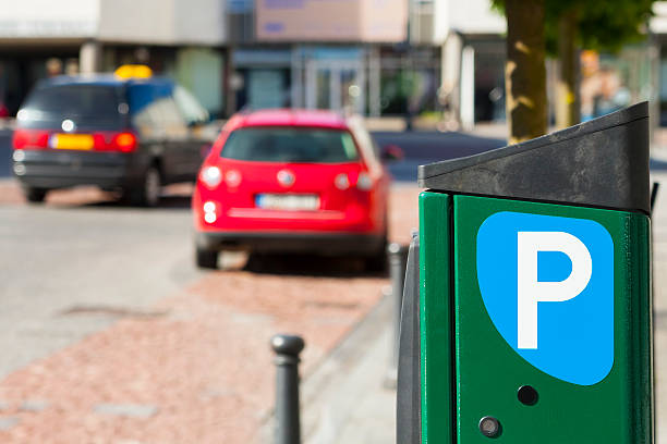 istock Automat for charge a fee for parking. 500527443