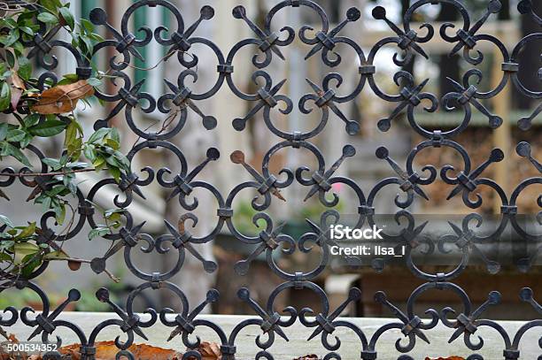 Rusty Iron Railing Stock Photo - Download Image Now - Decoration, Fence, Iron - Metal