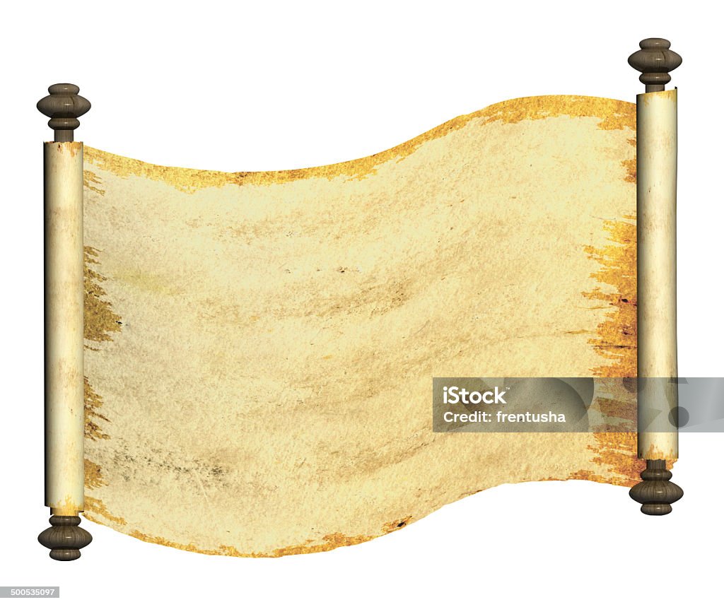 Vecchia pergamena - Foto stock royalty-free di Antico - Condizione