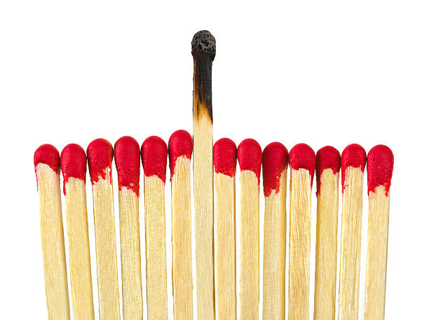 istock Matches - leadership or inspiration concept 500535698