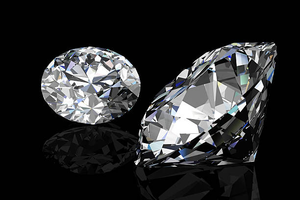 istock diamond jewel on black background 500535707