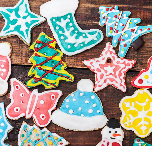 istock Christmas gingerbread cookies 500536146