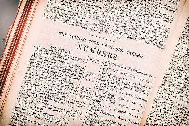 istock The Holy Bible. Book of Numbers 500538415