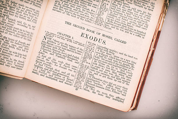 istock The Holy Bible. Book of Exodus 500538419