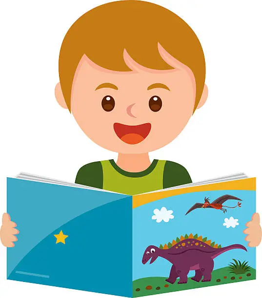 Vector illustration of I love dinosaurs