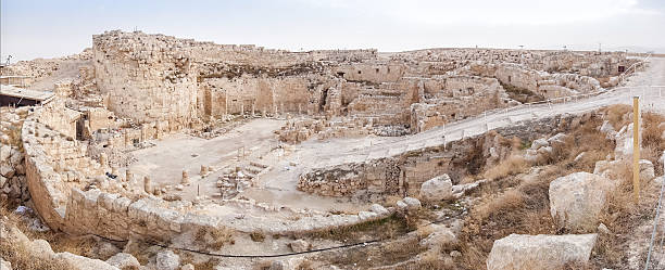 herodium, israel - herod-the-great fotografías e imágenes de stock