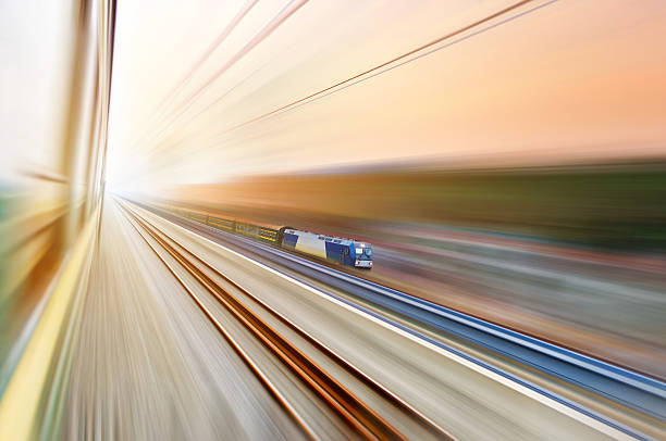 istock old stream green train that runs through the countryside 500540339