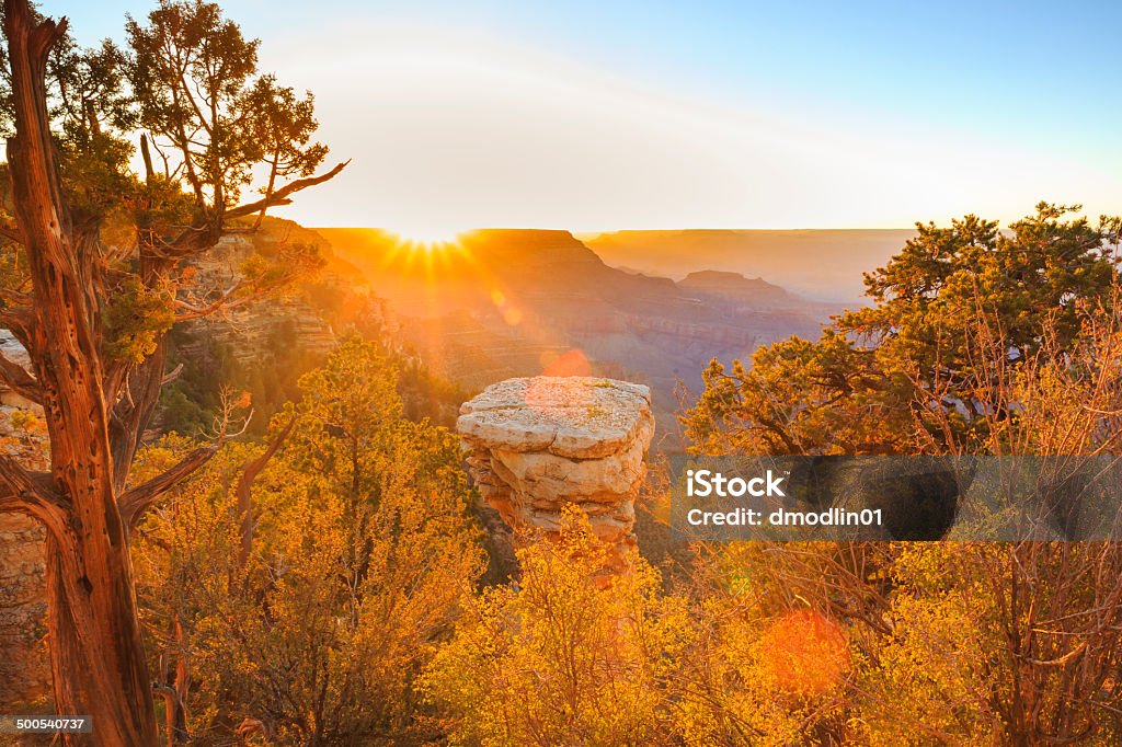 Grand Canyon National Park-Sonnenuntergang - Lizenzfrei Arizona Stock-Foto