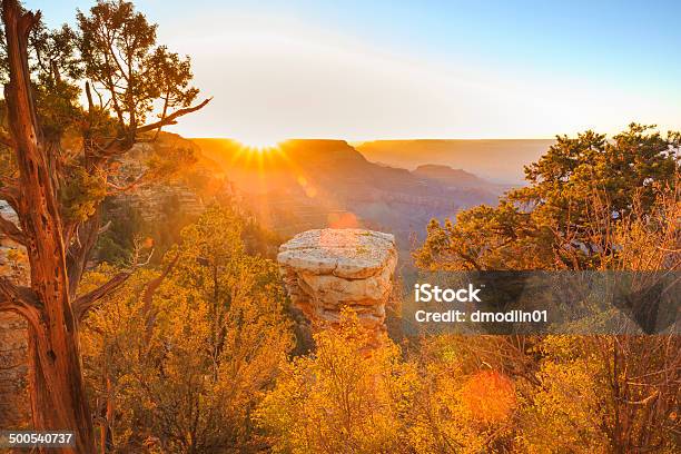 Grand Canyon National Parksonnenuntergang Stockfoto und mehr Bilder von Arizona - Arizona, Dramatische Landschaft, Dramatischer Himmel