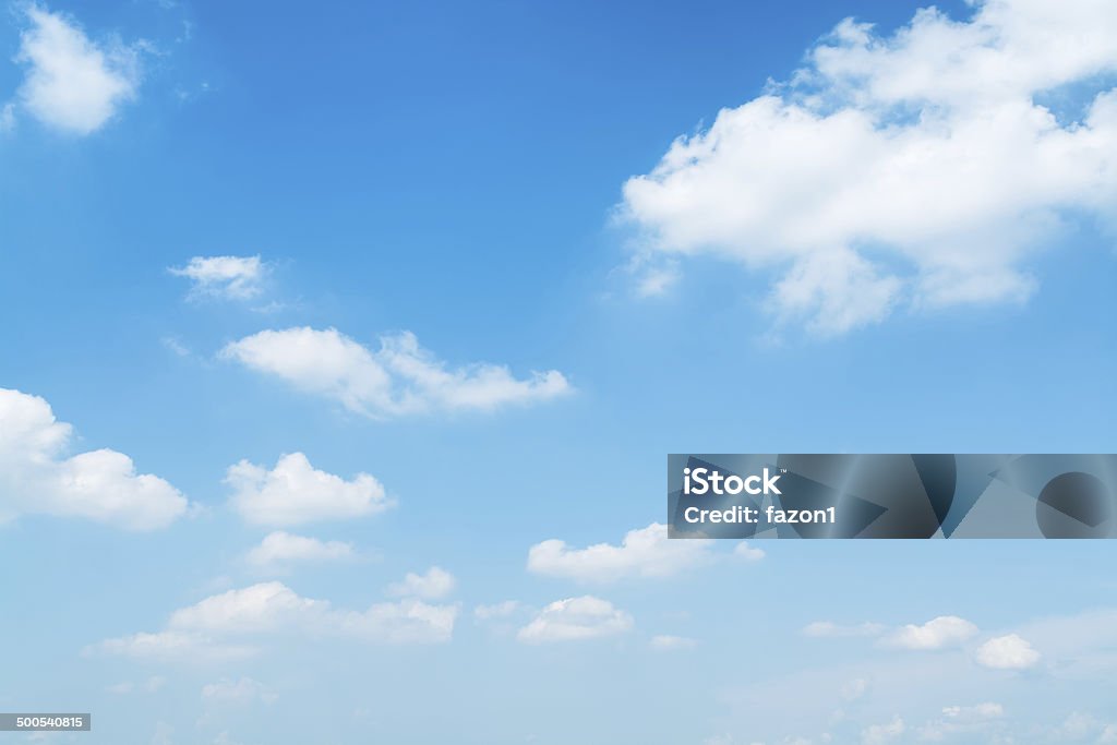 Light Blue Sky. Beautiful summer sky. Sky Stock Photo