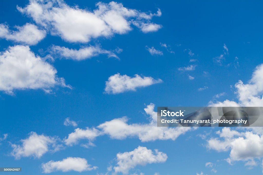 white cloud and bluesky Blue Stock Photo