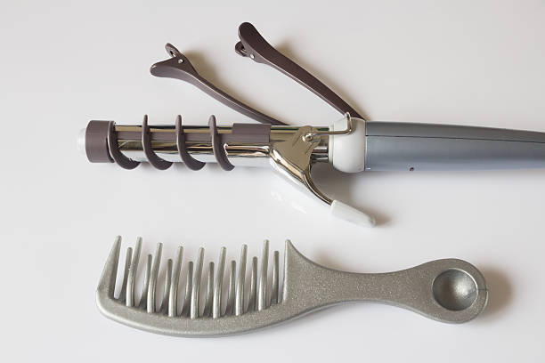 istock Permanent hair hairdresser tools 500545044