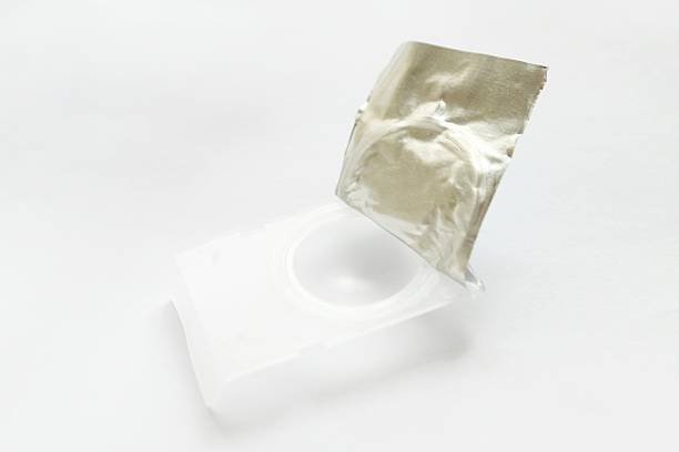 istock Used contact lenses 500546530