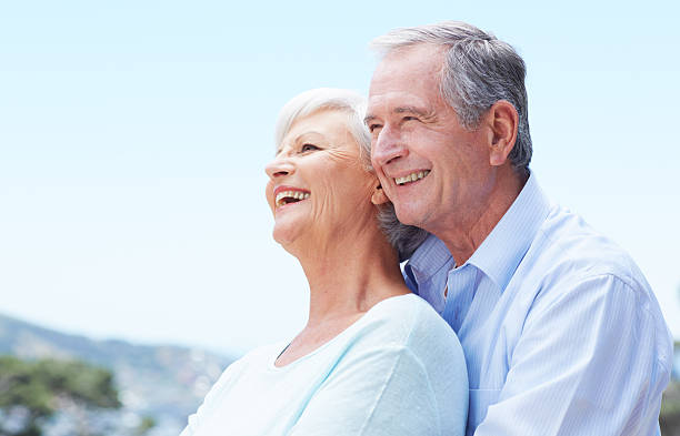 istock Light hearts shrug off the burden of time 500552175