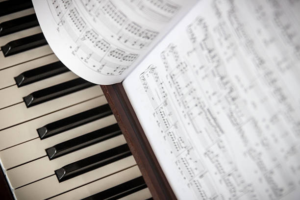 istock Piano and sheet music 500553735