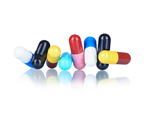 istock medical capsules isolated on white background 500564066