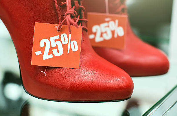 istock Sale at the shoe store 500564464