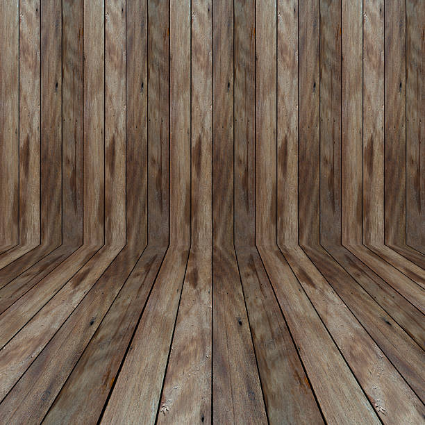 istock Brown Wood texture room background. 500564906