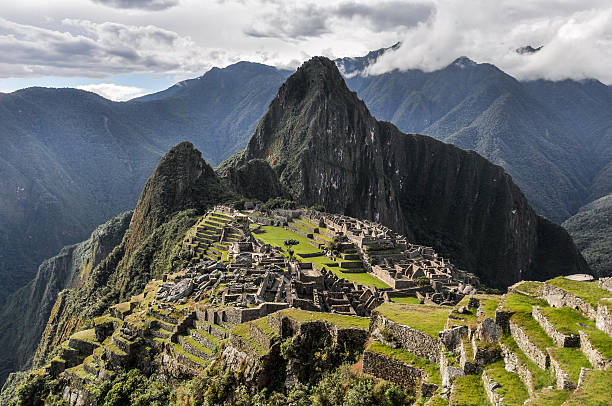 istock Evening view at Machu Picchu, Peru 500566788
